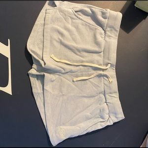 Womens light blue vans shorts